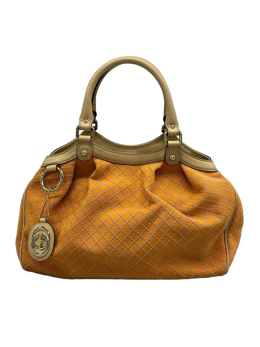 Gucci Sukey Orange Light Beige Jacquard #371774G99B
